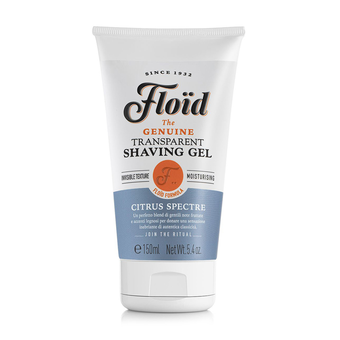 Чоловічий гель для гоління Floid Citrus Spectre Shaving Gel, 150 мл