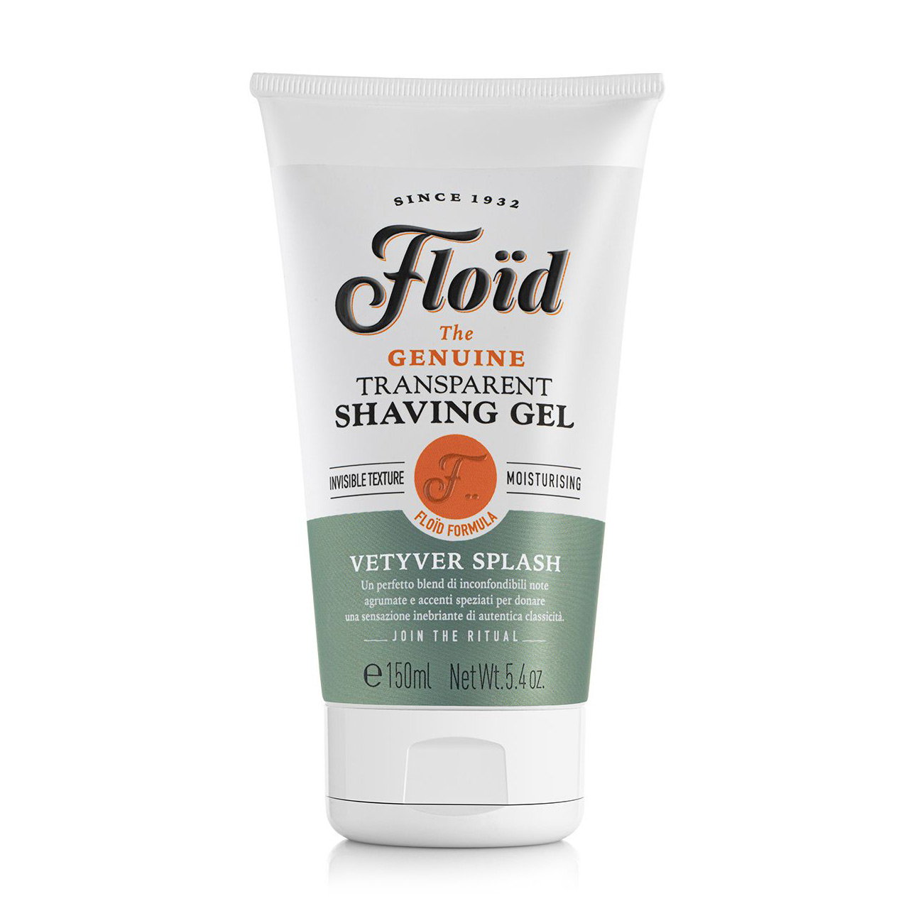 Чоловічий гель для гоління Floid Vetyver Splash Shaving Gel, 150 мл