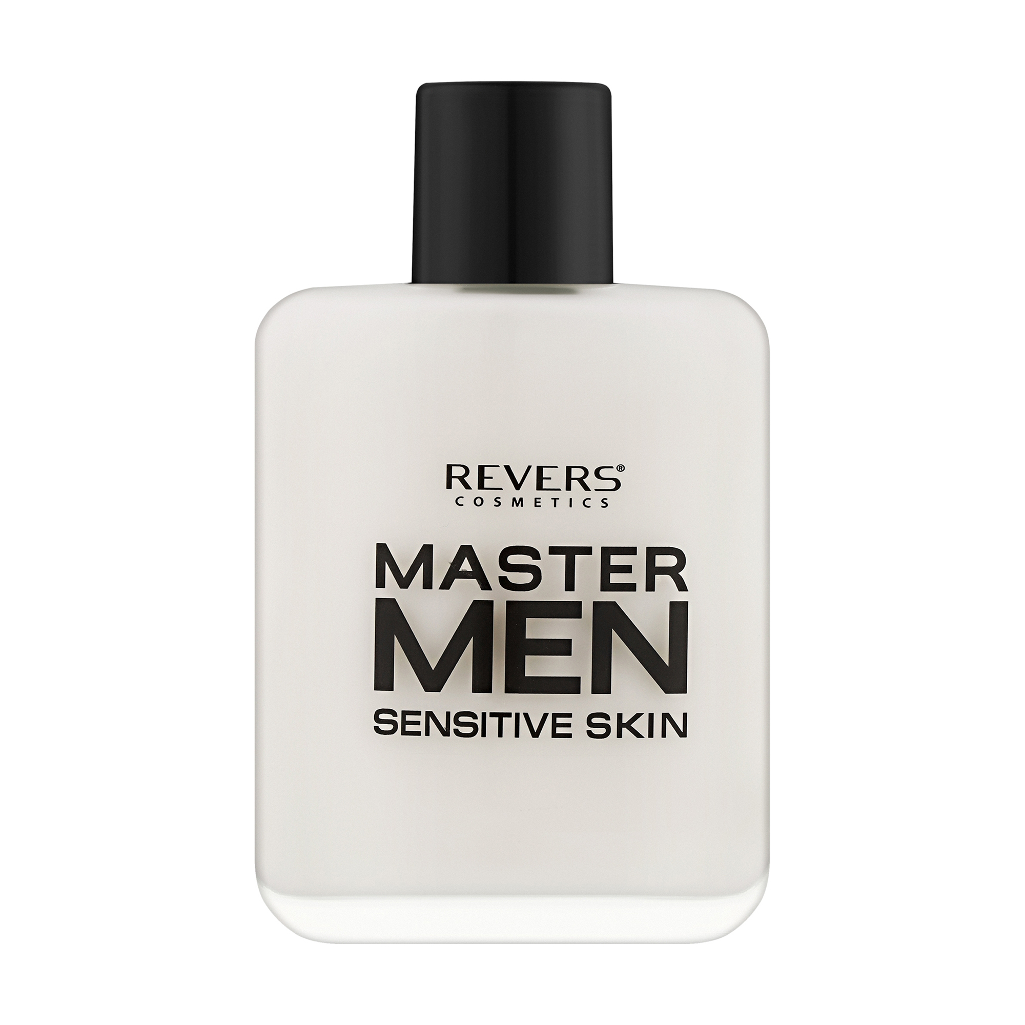 Чоловічий заспокійливий лосьйон після гоління Revers Cosmetics Master Men Sensitive Skin Soothing After Shave Lotion для чутливої шкіри, 100 мл